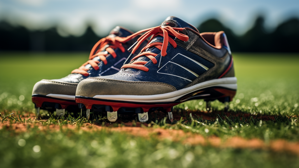 Orange baseball turf on sale shoes