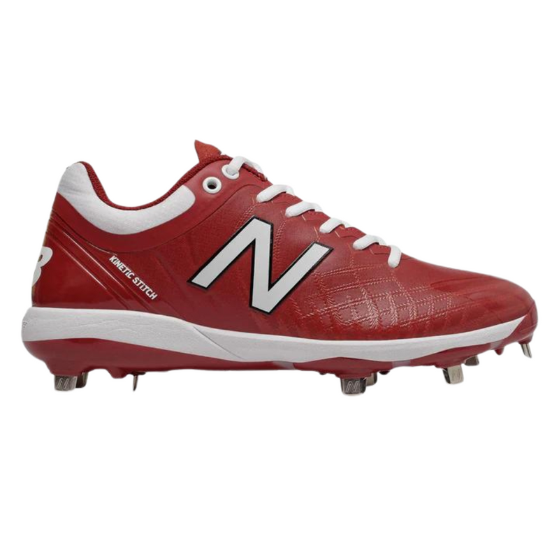 NB Low Baseball Cleats Red L4040TR5