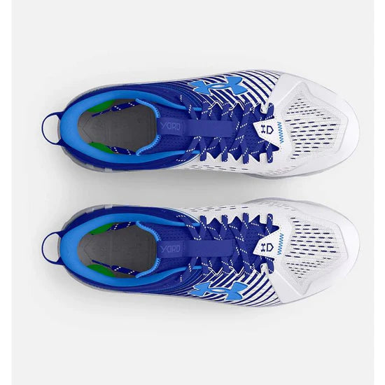 UnderArmour Men's UA Yard Low TPU Molded Baseball Cleats Royal  3025591-400