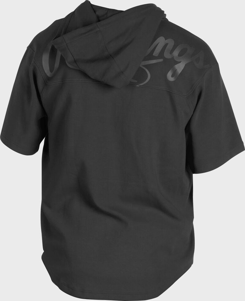 Rawlings Adult Gold Collection 1/4 Zip Short Sleeve Hoodie GCJJ