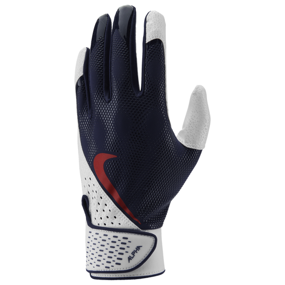 Nike Youth Alpha Batting Gloves Baseball 360