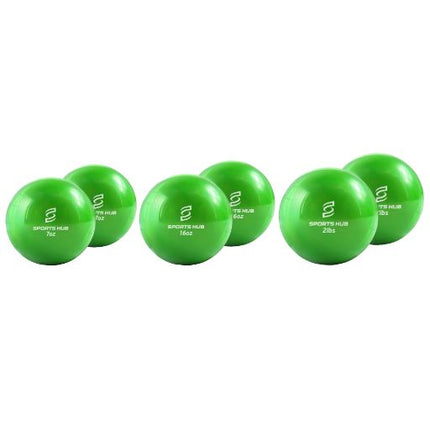 Sports Hub Seamless Weighted Plyo Balls 2 lbs