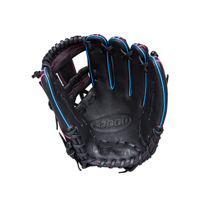 Wilson 2026 A1000™ DP15 Black/Pink Pedroia Fit™ 11.5''