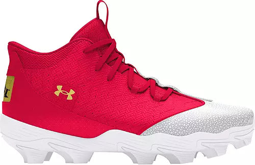 UA Youth Harper 9 RM Cleats Red 3027452-103 – Baseball 360