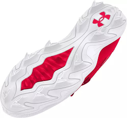 Crampons UA Youth Harper 9 RM Rouge 3027452-103 