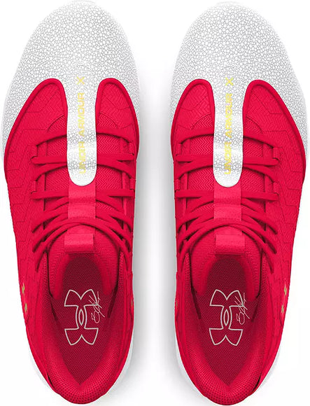 Crampons UA Youth Harper 9 RM Rouge 3027452-103 