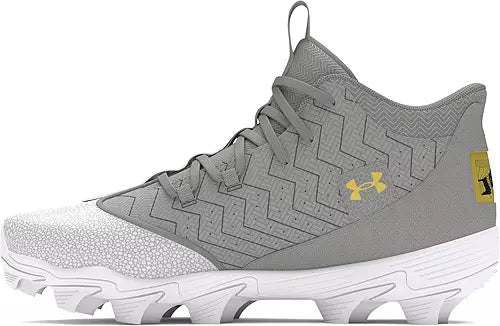 Crampons UA Youth Harper 9 RM Gris 3027452-100