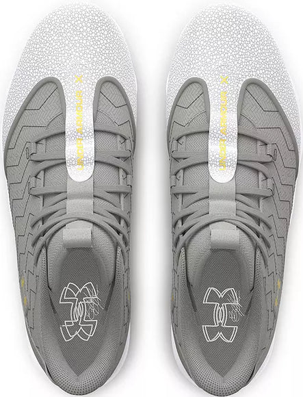 Crampons UA Youth Harper 9 RM Gris 3027452-100