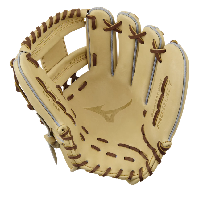 Mizuno GPS-40S Pro Select Camel Baseball Glove 11.75''
