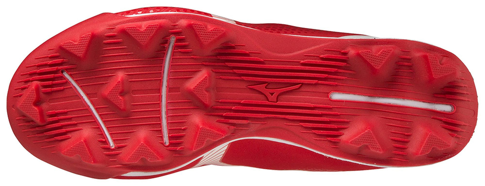 Mizuno Wave Lightrevo Jr Low Molded Cleat Red