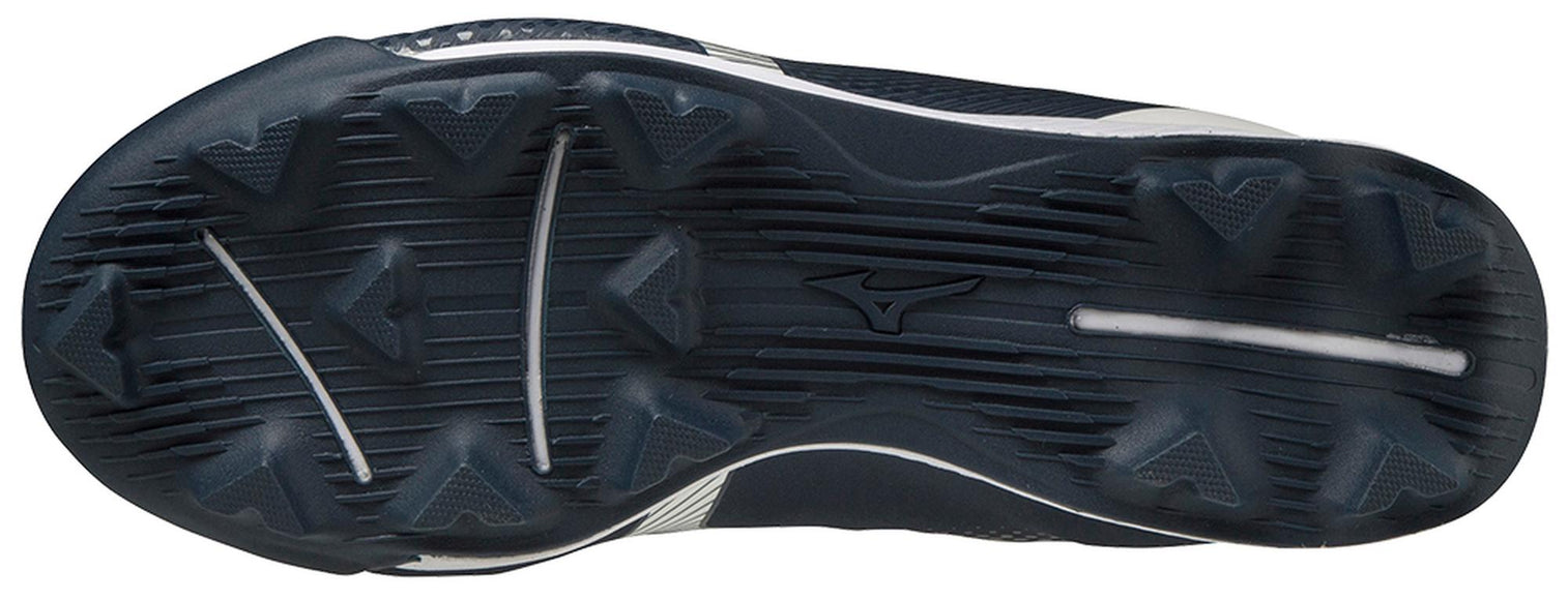Mizuno Wave Lightrevo Jr Low Molded Cleat Navy