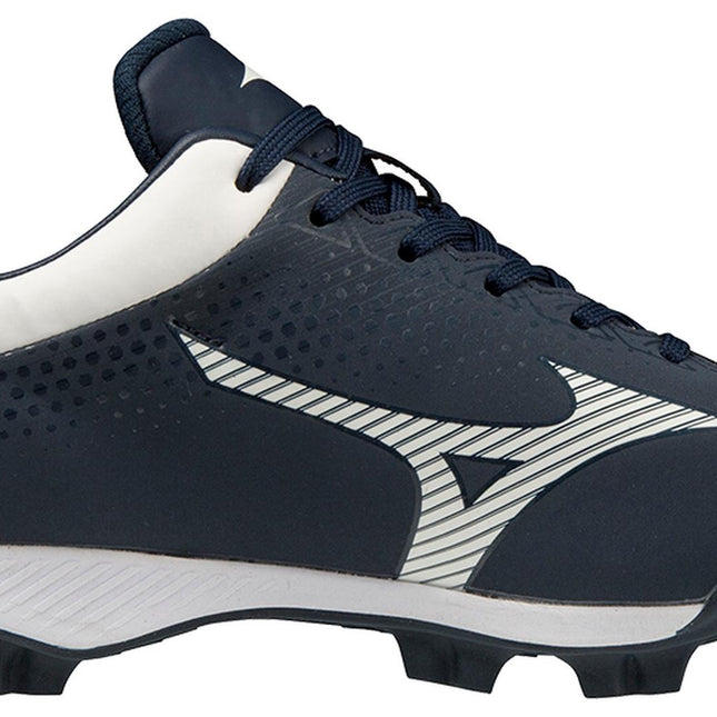 Mizuno Wave Lightrevo Jr Low Molded Cleat Navy