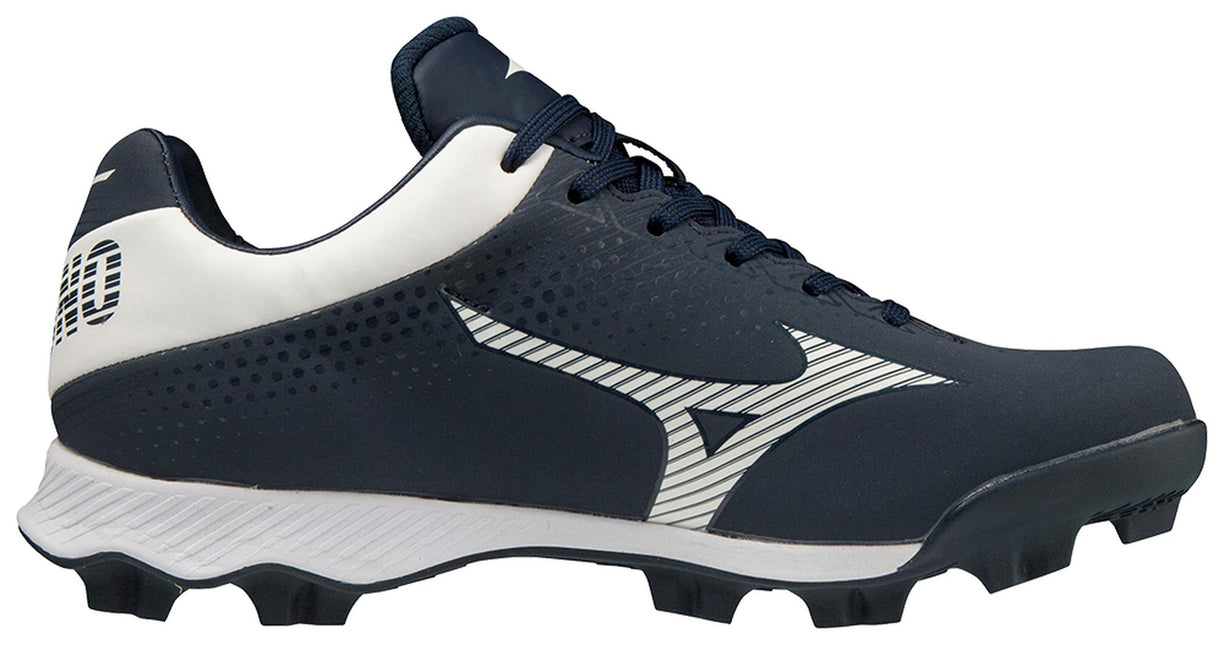 Mizuno Wave Lightrevo Jr Low Molded Cleat Navy