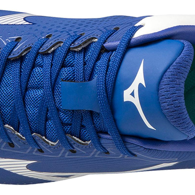 Mizuno Wave Lightrevo Jr Low Molded Cleat Royal
