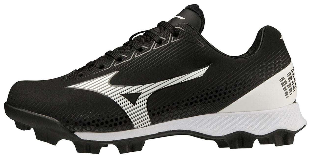 Mizuno Wave Lightrevo Jr Low Molded Cleat Black