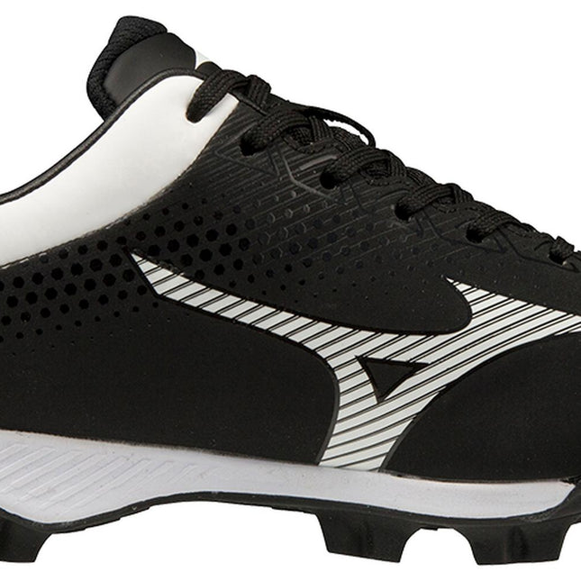 Mizuno Wave Lightrevo Jr Low Molded Cleat Black