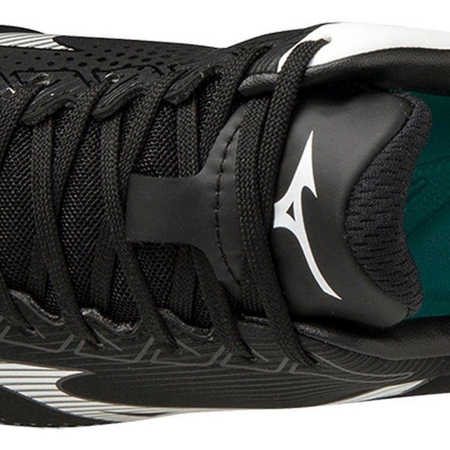 Mizuno Wave Lightrevo Jr Low Molded Cleat Black