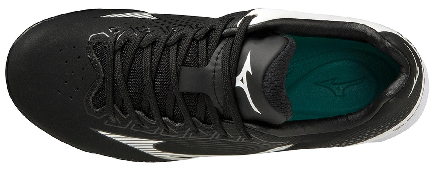 Mizuno Wave Lightrevo Jr Low Molded Cleat Black