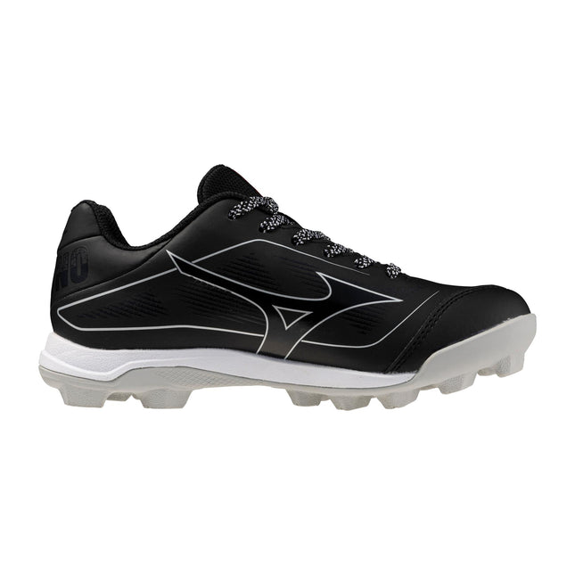 Mizuno Cushion Revo Diamond Youth Low Molded Cleat Black