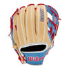 Wilson A2000 Fall 2024 1975 Blonde/Skyblue 11.75''