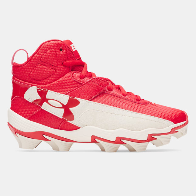 Under Armour Youth Harper 10 RM Cleats Red 6000725-601