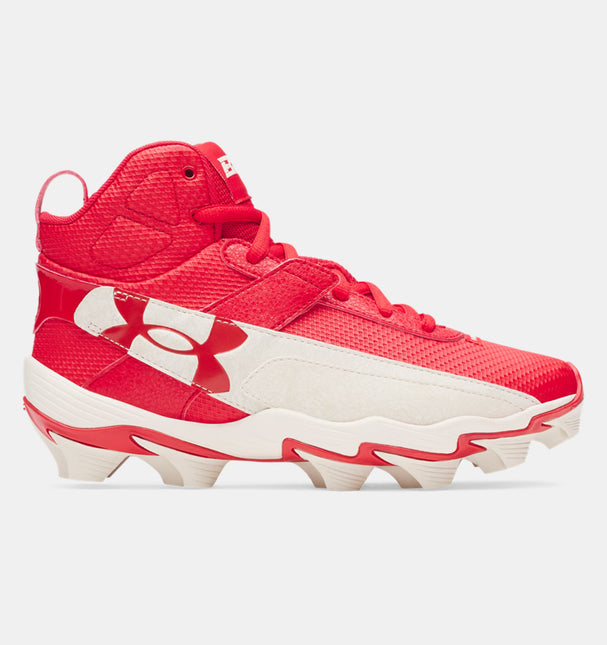 Under Armour Youth Harper 10 RM Cleats Red 6000725-601