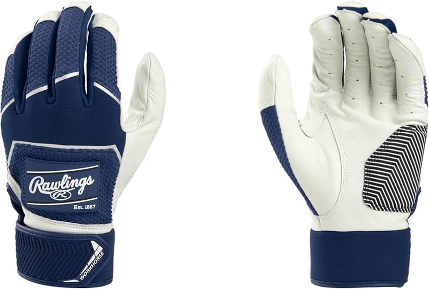 Gants de frappeur Rawlings pour adultes Workhorse WH25BG