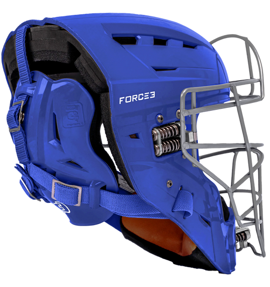 Masque de défenseur de style hockey Force3 - SEI/NOCSAE