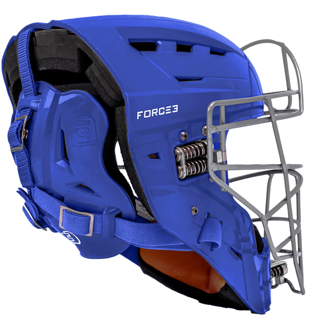 Masque de défenseur de style hockey Force3 - SEI/NOCSAE