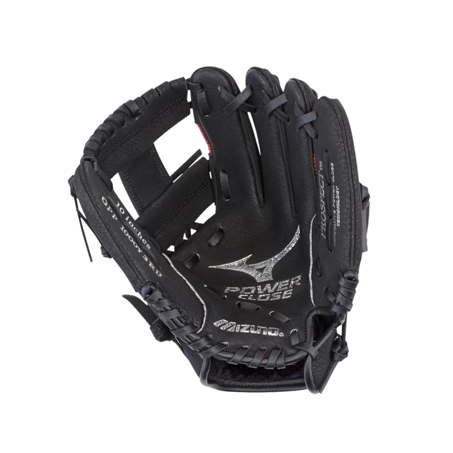 Muzino Prospect Series PowerClose™ Baseball Glove 10" Black/Red GPP1000Y3RD