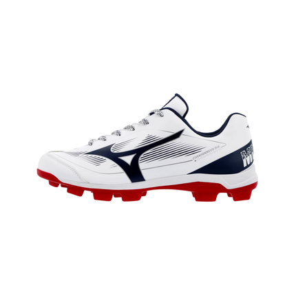 Mizuno Cushion Revo Diamond Low White/Navy TPU 320707