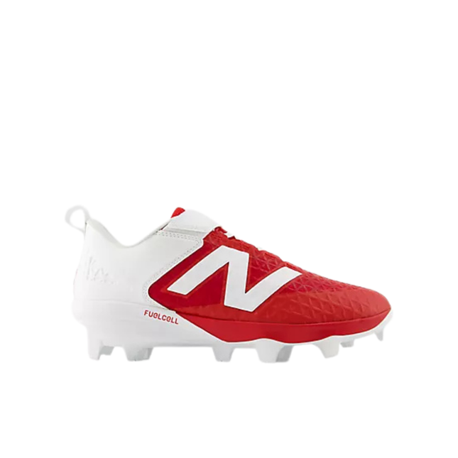 New Balance 4040 V8 Youth Low Molded Cleats Red J4040TR8