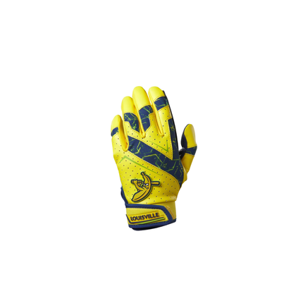 Louisville Youth Batting Bananas Batting Glove Yellow/Navy