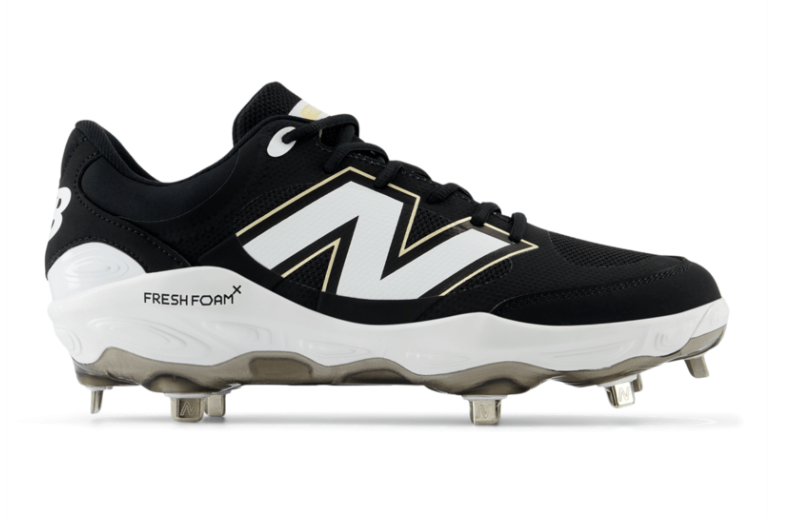 New Balance Chaussures de baseball basses en métal Noir L3000BK7