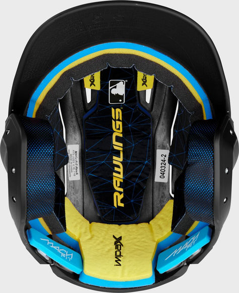 Rawlings Mach-Fit 1-Tone Matte Baseball Helmet O/S MACHFIT