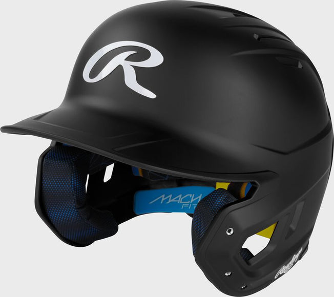 Rawlings Mach-Fit 1-Tone Matte Baseball Helmet O/S MACHFIT