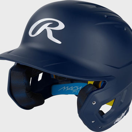 Rawlings Mach-Fit 1-Tone Matte Baseball Helmet O/S MACHFIT