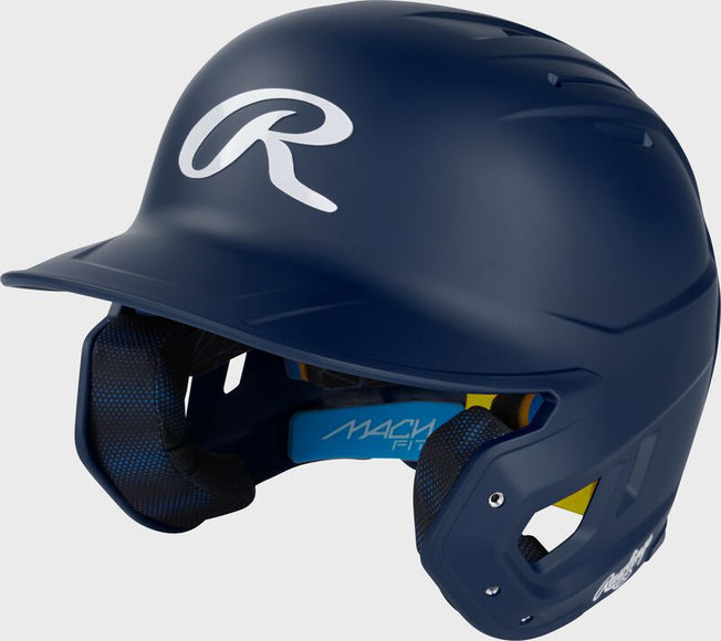 Rawlings Mach-Fit 1-Tone Matte Baseball Helmet O/S MACHFIT