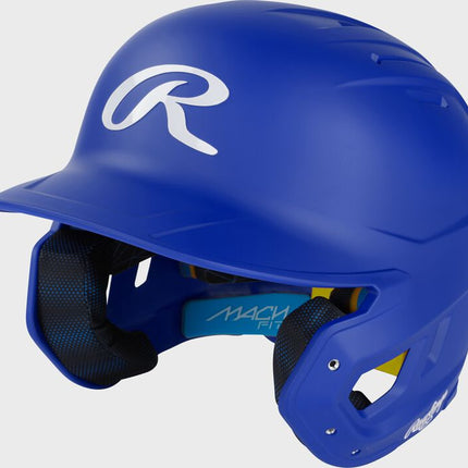 Rawlings Mach-Fit 1-Tone Matte Baseball Helmet O/S MACHFIT