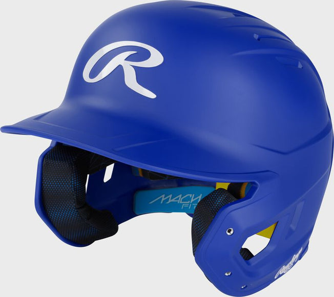 Rawlings Mach-Fit 1-Tone Matte Baseball Helmet O/S MACHFIT