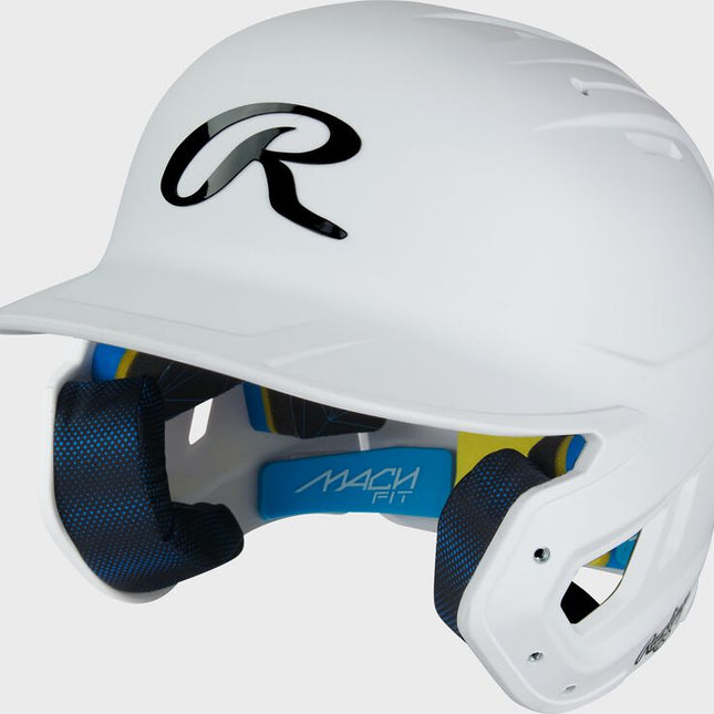 Rawlings Mach-Fit 1-Tone Matte Baseball Helmet O/S MACHFIT