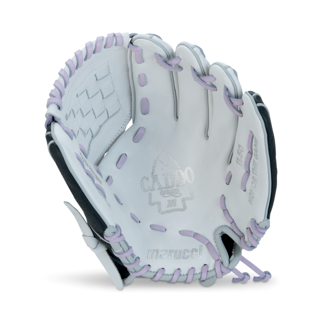 Marucci Caddo V2 Fastpitch Glove White/Light Purple 11.5" MFG2CDFP115