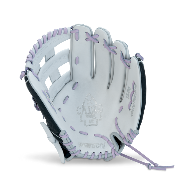 Marucci Caddo V2 Fastpitch Glove White/Light Purple 12.5" MFG2CDFP125