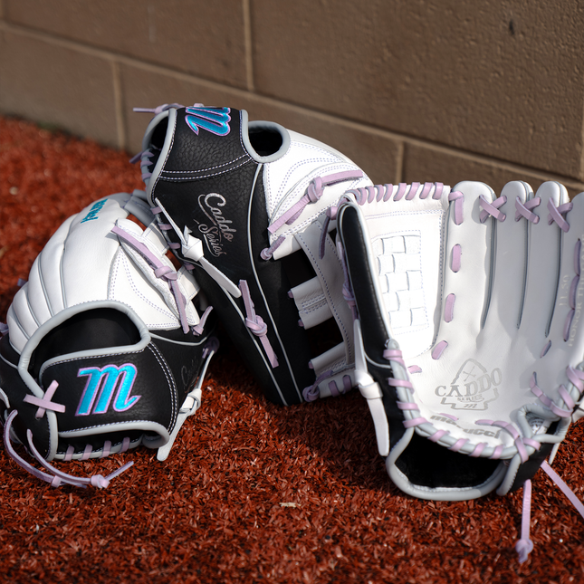 Marucci Caddo V2 Fastpitch Glove White/Light Purple 12" MFG2CDFP12
