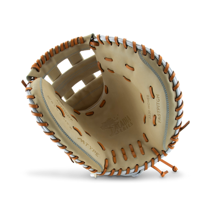 Marucci Acadia V4 Fastpitch Glove Camel/Light Purple 33" MFG4ACFP230C2