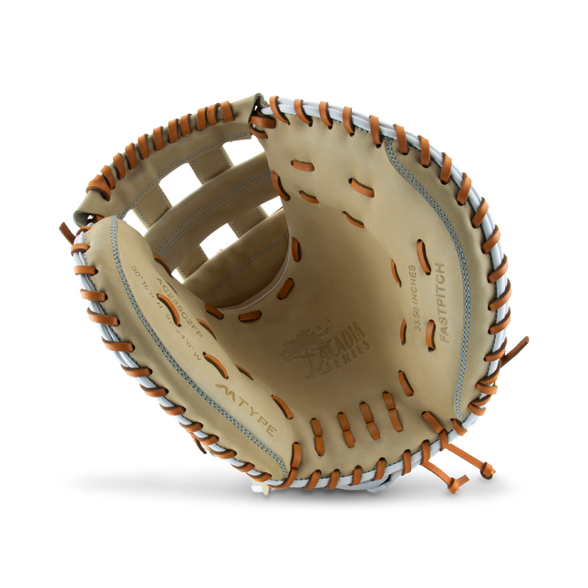 Marucci Acadia V4 Fastpitch Glove Camel/Light Purple 33" MFG4ACFP230C2