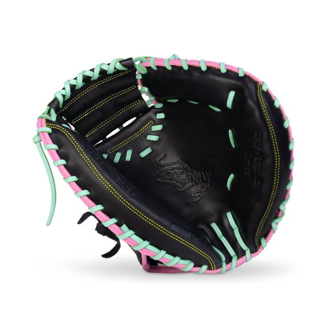 Marucci Oxbow V4 Baseball Glove Black/Highlihgter 33.5" MFG4OX235C1