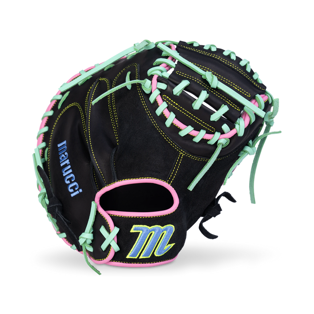Marucci Oxbow V4 Baseball Glove Black/Highlihgter 33.5" MFG4OX235C1