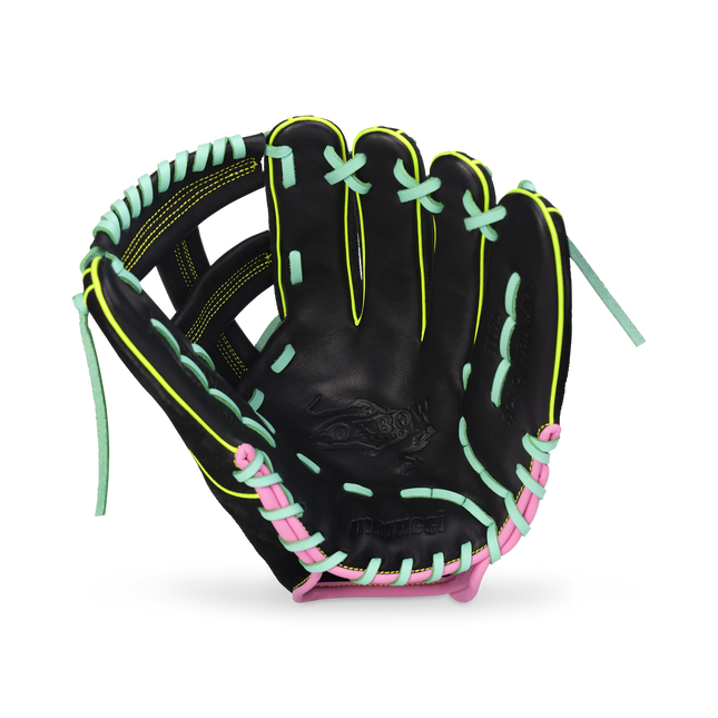 Marucci Oxbow V4 Baseball Glove Black/Highlihgter 11.75" MFG4OX44A4