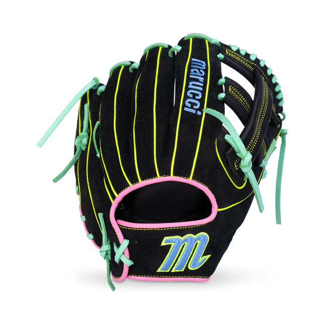 Marucci Oxbow V4 Baseball Glove Black/Highlihgter 11.75" MFG4OX44A4